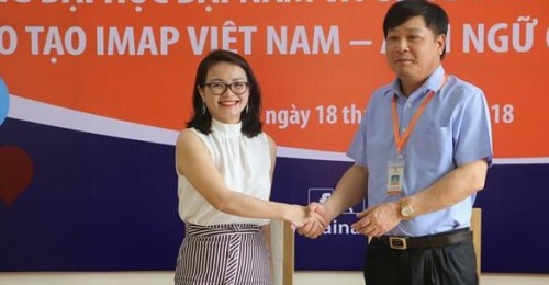 [Dân trí] Đại học Đại Nam ký kết hợp tác chiến lược cùng Anh ngữ Ms Hoa